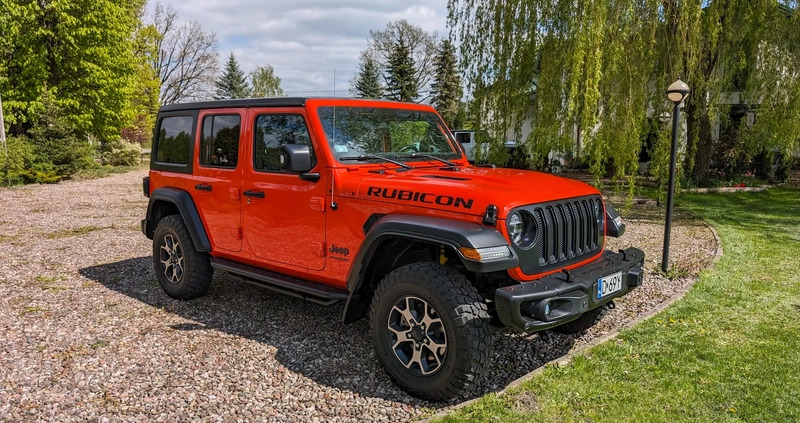 Jeep Wrangler cena 189000 przebieg: 75000, rok produkcji 2019 z Warszawa małe 596